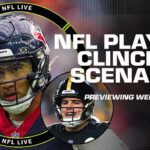 WIN-AND-IN for Texans-Colts + Jaguars, Steelers playoff picture in season finale | NFL Live