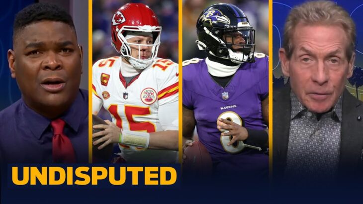 Will Lamar Jackson, Ravens overcome Patrick Mahomes, Chiefs and reach SBLVIII? | NFL | UNDISPUTED