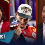 Chiefs win Super Bowl, Mahomes tweets ‘Never A Doubt’ & Nick celebrates | NFL | FIRST THINGS FIRST