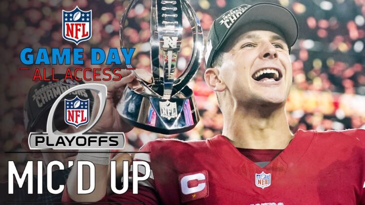 NFL Conference Championship Mic’d Up, “did you think you’d be this good” | Game Day All Access
