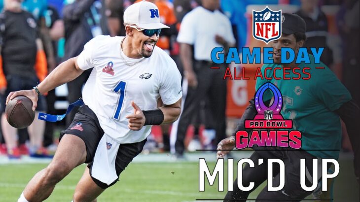 NFL Pro Bowl Mic’d Up, “I love your commercials man” | Game Day All Access