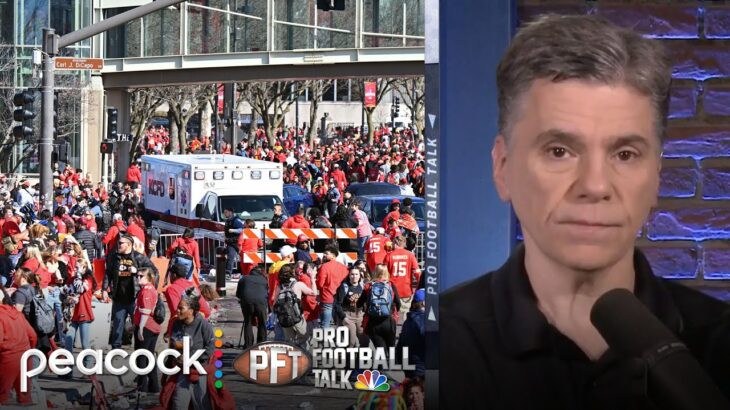 One dead, 20+ injured in mass shooting at Chiefs Super Bowl parade | Pro Football Talk | NFL on NBC