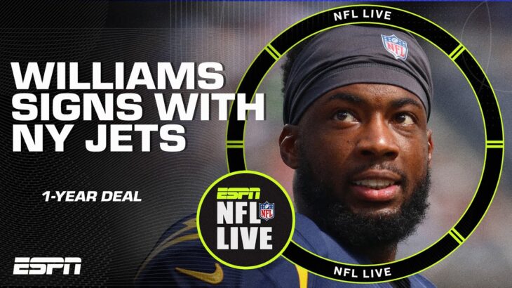 🚨 BREAKING NEWS 🚨 Mike Williams agrees to 1-year deal with the New York Jets 👀  | NFL Live