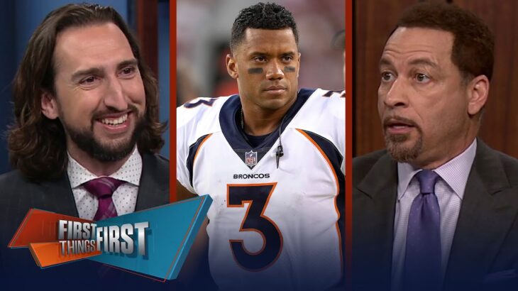 Broncos cut Russell Wilson, Steelers & Raiders favored to land Russ | NFL | FIRST THINGS FIRST
