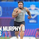 Byron Murphy II’s FULL 2024 NFL Scouting Combine On Field Workout