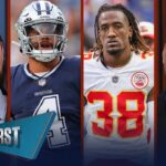 Chiefs trade Sneed, McCarthy ‘best QB’ in draft, Cowboys to let Dak walk? | NFL | FIRST THINGS FIRST