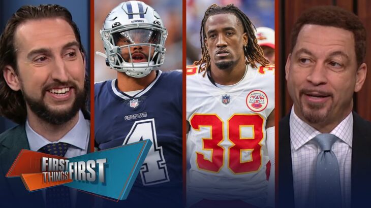 Chiefs trade Sneed, McCarthy ‘best QB’ in draft, Cowboys to let Dak walk? | NFL | FIRST THINGS FIRST