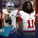 Cowboys ‘all-in’ on signing Dak & Parsons, Aiyuk a good fit for Steelers? | NFL | FIRST THINGS FIRST