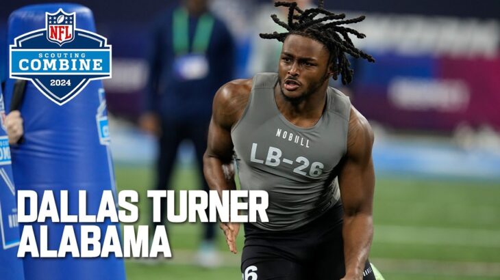 Dallas Turner FULL 2024 NFL Scouting Combine On Field Workout
