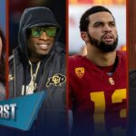 Deion Sanders doesn’t like Caleb Williams to the Bears: ‘Chicago is cold’ | NFL | FIRST THINGS FIRST