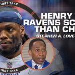 Derrick Henry puts Lamar Jackson in a better situation! – Stephen A. is loving the move | First Take