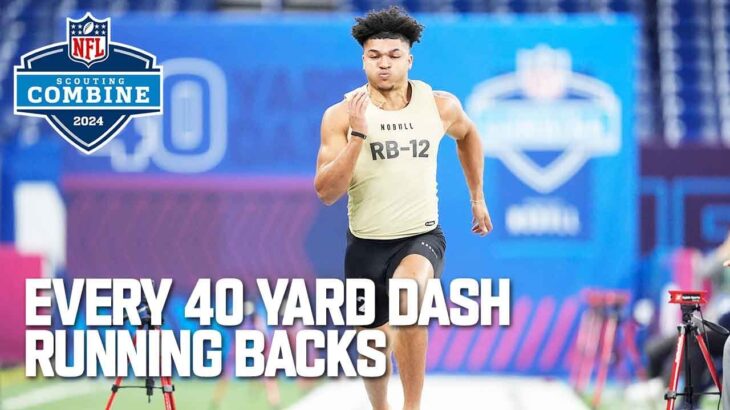 Every Running Back’s 40 Yard Dash!