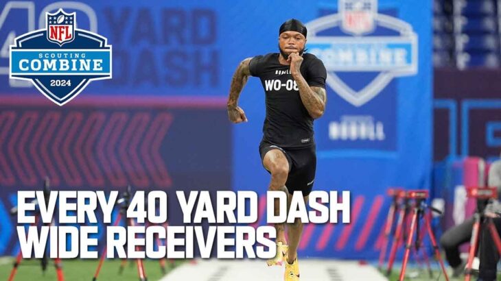 Every Wide Receiver’s 40 Yard Dash!