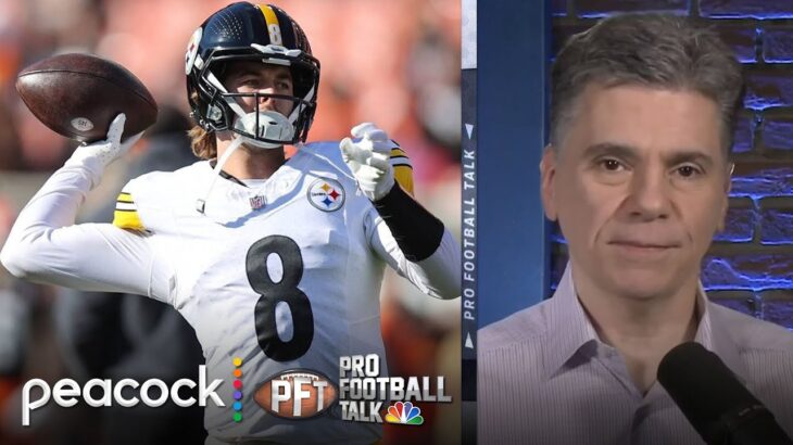 How Kenny Pickett talked with Steelers after Russell Wilson signing | Pro Football Talk | NFL on NBC