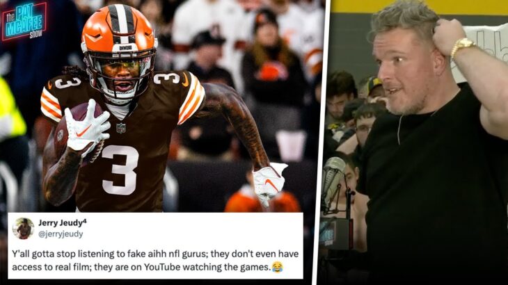 Jerry Jeudy Claps Back On Critics, “Stop Listening To Fake Ahh NFL Gurus” | Pat McAfee Reacts