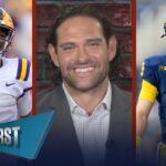 Patriots take Jayden Daniels in Klatt’s Mock Draft, McCarthy to Vikings? | NFL | FIRST THINGS FIRST