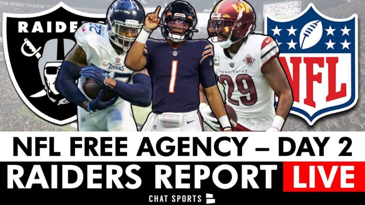 Raiders Free Agency LIVE: 2024 NFL Free Agency Tracker + Las Vegas Raiders Rumors & NFL News | Day 2