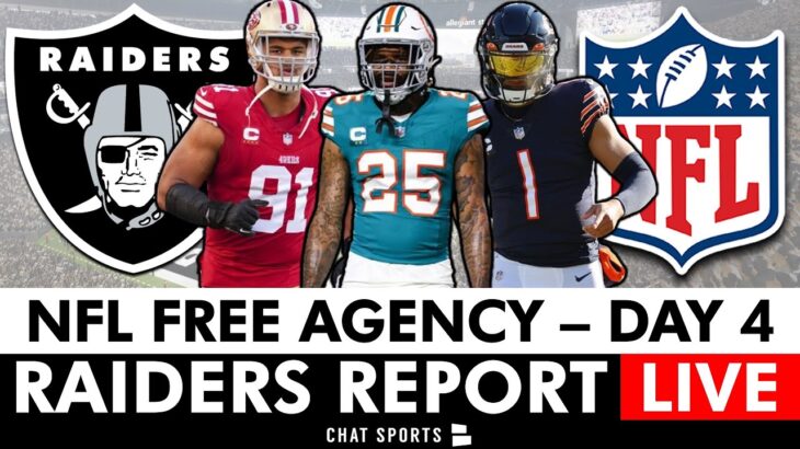 Raiders Free Agency LIVE: 2024 NFL Free Agency Tracker + Las Vegas Raiders Rumors & NFL News | Day 4