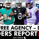 Raiders Free Agency LIVE: Christian Wilkins & Gardner Minshew Signing + Justin Fields Trade Rumors