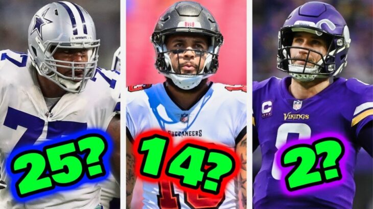 Ranking The TOP 25 NFL Free Agents Of 2024 From WORST To FIRST