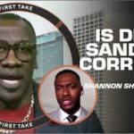 Shannon Sharpe DOES NOT LIKE Deion Sanders’ comments about Shedeur & Travis Hunter | First Take