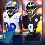 Steelers trade Kenny Pickett, Aaron Donald retires, Chiefs sign Hollywood | NFL | FIRST THINGS FIRST