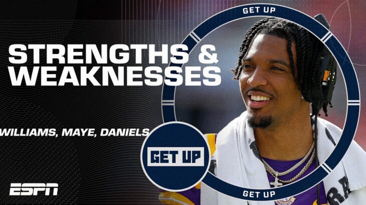 The biggest STRENGTHS & WEAKNESSES for the top NFL Draft QB prospects 👀 | Get Up