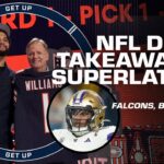 BIGGEST TAKEAWAYS from NFL Draft: Caleb Williams to Bears, Falcons’ pick a MISTAKE & more! | Get Up