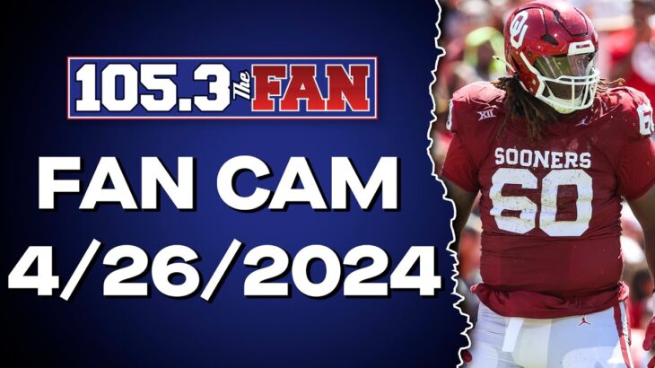 Cowboys Trade 24th Pick – Selects Oklahoma OT Tyler Guyton At 29 | Fan Cam 4/26/24