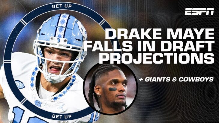Drafting Drake Maye will ‘get you fired’⁉😳 + Cowboys having WORST OFFSEASON in NFL | Get Up