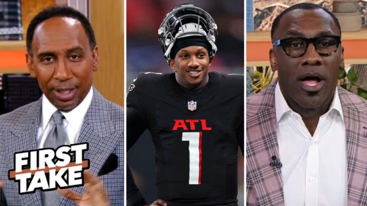 FIRST TAKE | “This might be worst draft in NFL” – Stephen A. react Falcons drafting Michael Penix Jr