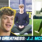 How National Champion J.J. McCarthy Prepared for the NFL Draft