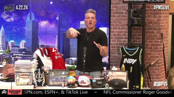 The Pat McAfee Show Live | Monday April 22nd, 2024