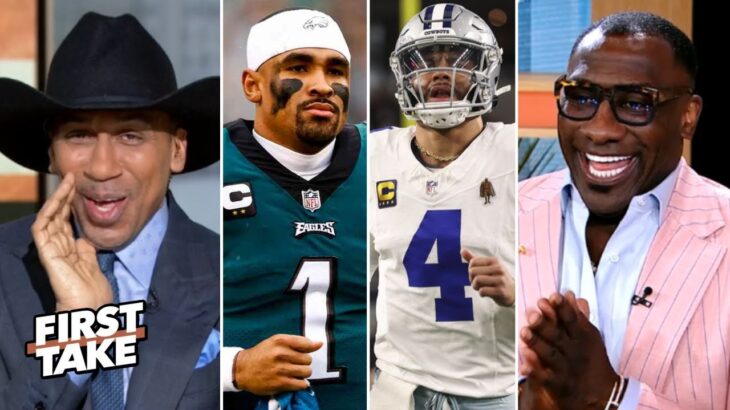 FIRST TAKE | “Dak is HUGE threat to Eagles in NFC” – Stephen A.: Cowboys could make it to Super Bowl