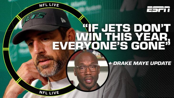 Jets under MASSIVE PRESSURE to succeed + Drake Maye’s responding to adversity | NFL Live