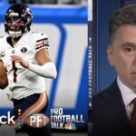 Justin Fields shows eagerness to compete with Russell Wilson | Pro Football Talk | NFL on NBC