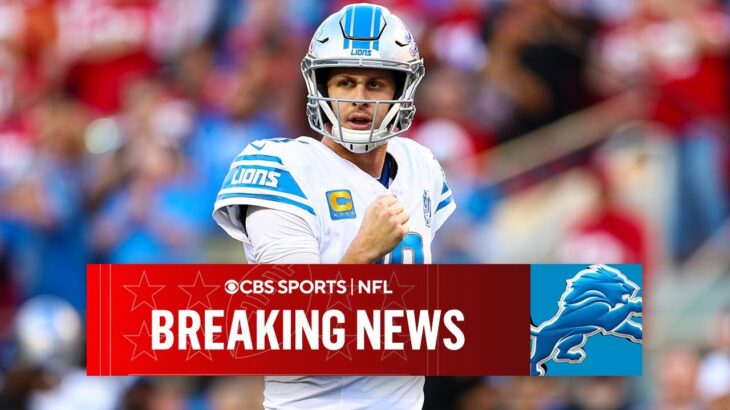 Lions signing Jared Goff to 4-year, $212M extension | Breaking News | CBS Sports