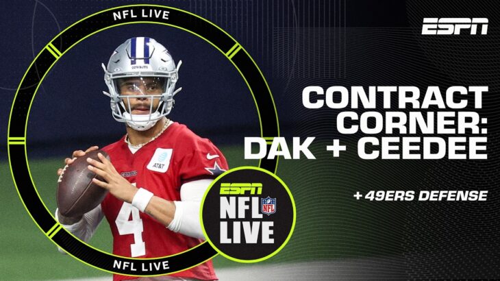 NFL Contract Corner: Tua, Dak and CeeDee ✍️ + 49ers defense in the offseason | NFL Live