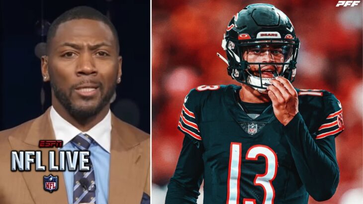 NFL LIVE | “Caleb Williams will break the Bears’ rookie passing records?” – Ryan Clark weighs in