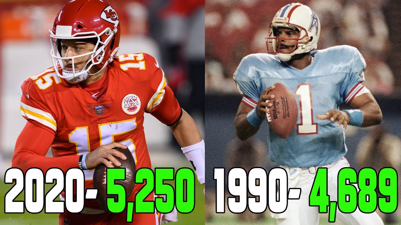 NFL Passing Leaders 1970 to 2023! American football video collection