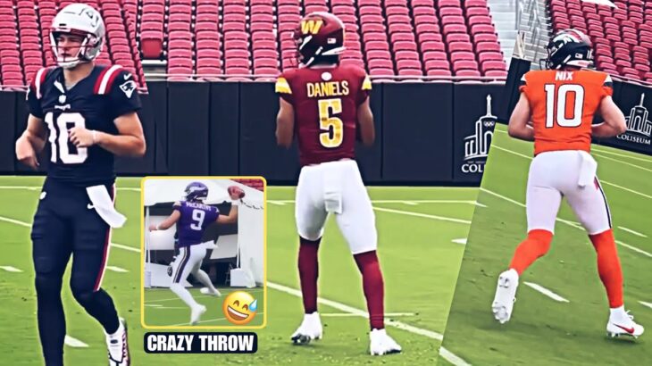 NFL Rookie Premiere 2024: Jayden Daniels & Bo Nix & Drake Maye JJ McCarthy *FIRST THROW* AS PRO’s hh