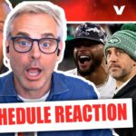 NFL Schedule Release Reaction: Cowboys, Bears, Jets, Chargers, Chiefs, Eagles, 49ers | Colin Cowherd