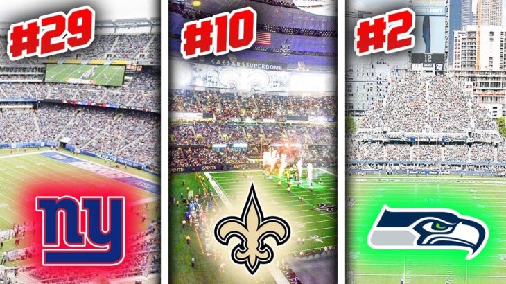 Ranking All 32 NFL Teams’ Home-Field Advantage From WORSTTo FIRST For This Upcoming 2024 Season