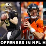 TOP 10 OFFENSES IN NFL HISTORY