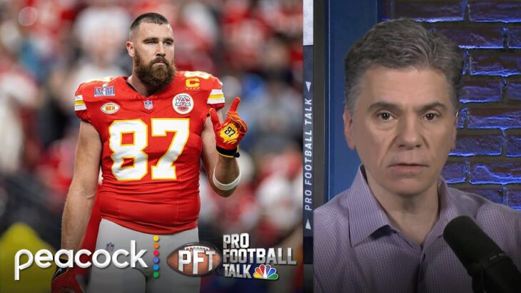Travis Kelce, Chiefs reportedly agree to adjusted contract | Pro Football Talk | NFL on NBC