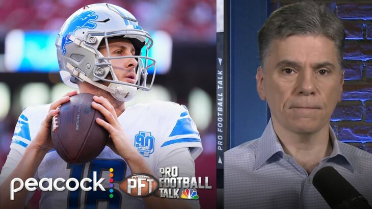 What pay tier does Detroit Lions’ Jared Goff deserve in extension? | Pro Football Talk | NFL on NBC