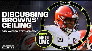 What’s the Browns’ ceiling with a healthy Deshaun Watson? | NFL Live