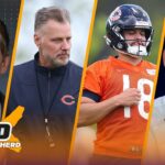 Bears to be featured on Hard Knocks, How much time will Eberflus have with Caleb? | NFL | THE HERD