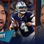 Cowboys ‘not far’ with Dak Prescott’s contract, Is Dallas a NFC favorite? | NFL | FIRST THINGS FIRST