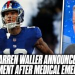 Darren Waller Retires From NFL After Scary Medical Emergency | Pat McAfee Reacts